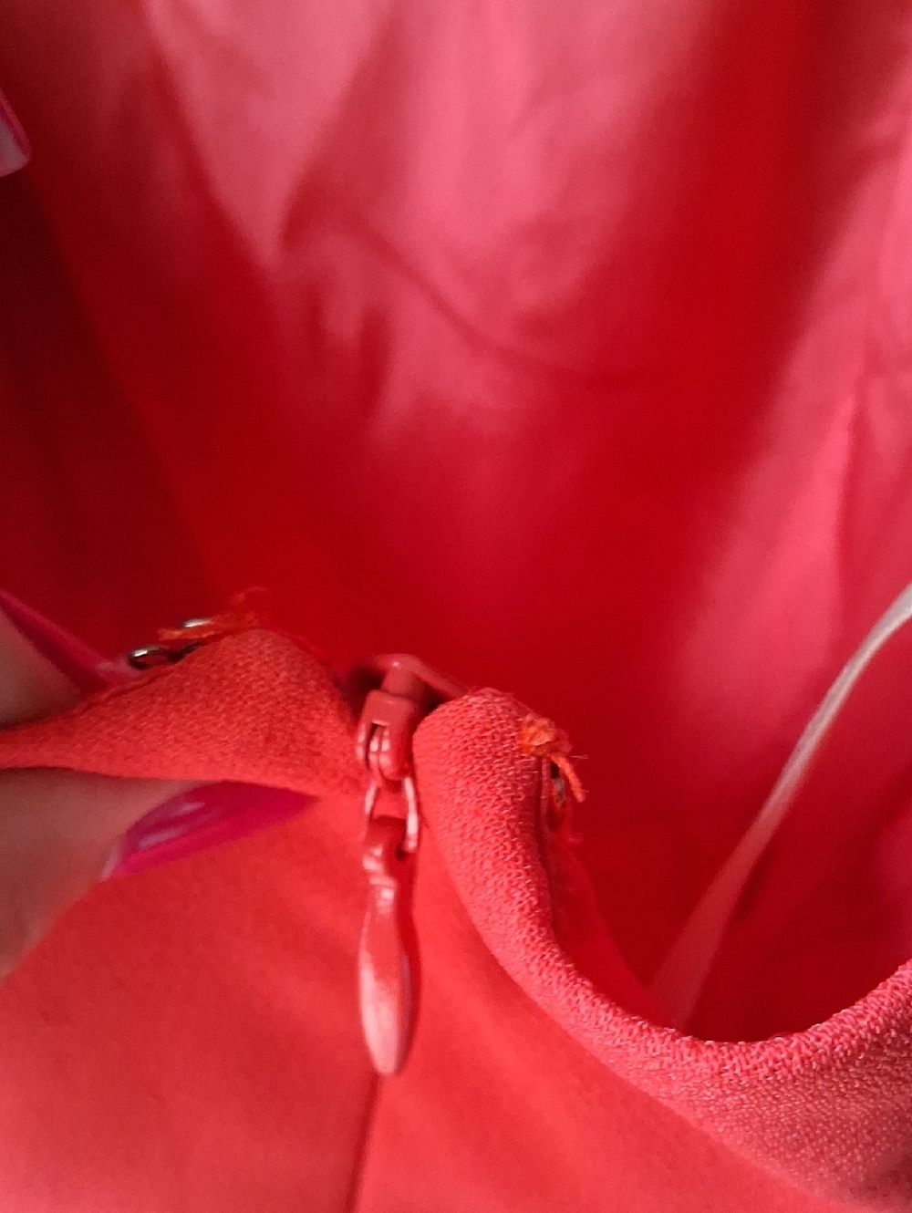 BCBGeneration Red Midi A-Line Dress Sz 4 - Picture 10 of 13